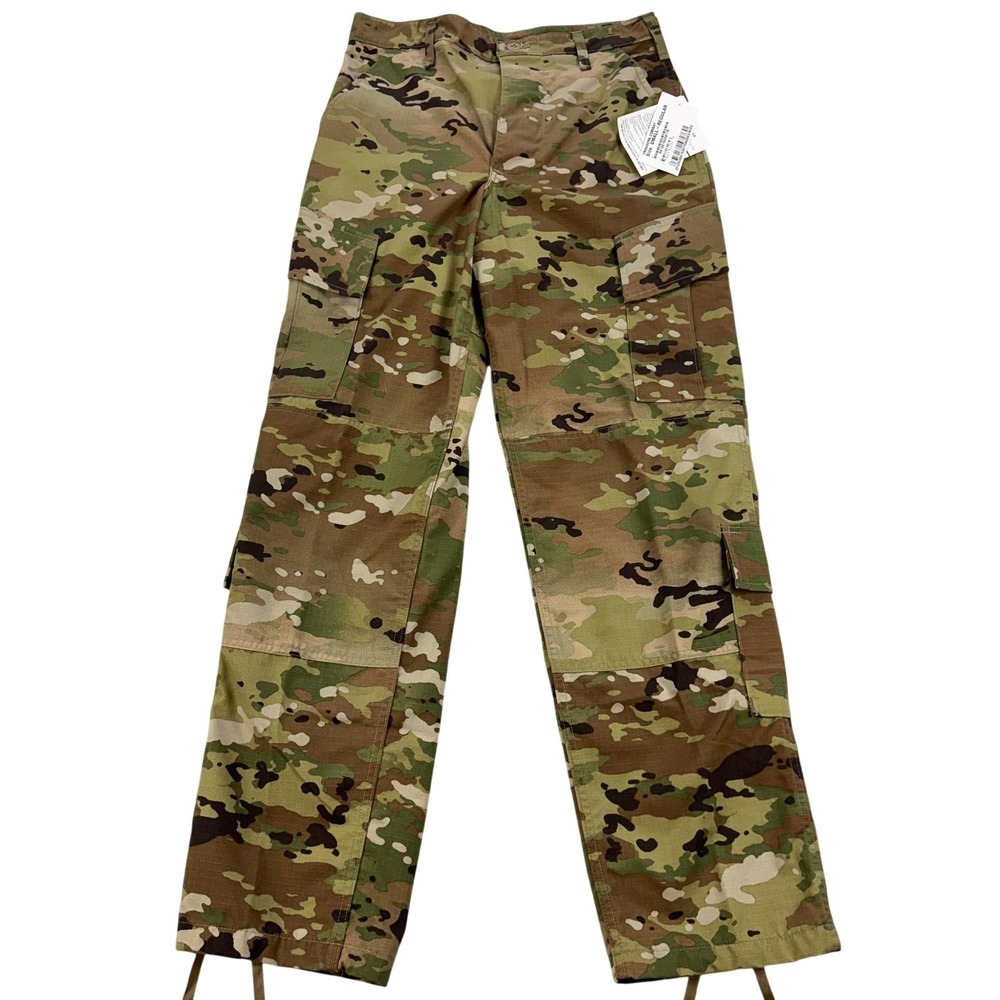 US Army Combat Uniform BDU Pants Mens Small Regular Camo Insect Shield NEW
